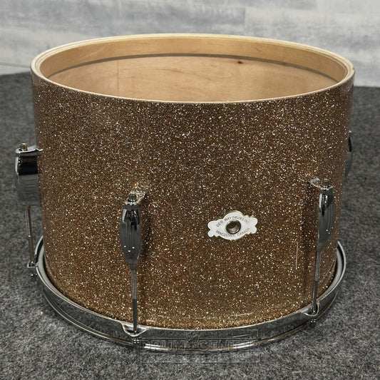 George Way Tuxedo Studio 3pc Drum Set 22/13/16 Champagne Sparkle - Scratch - Drum Center Of Portsmouth