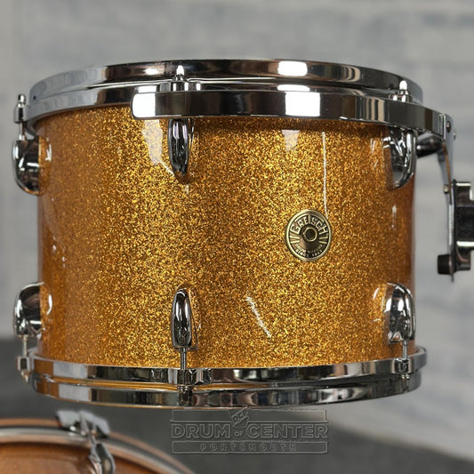 Gretsch USA Custom 3pc Drum Set 22/13/16 Gold Sparkle - Drum Center Of Portsmouth