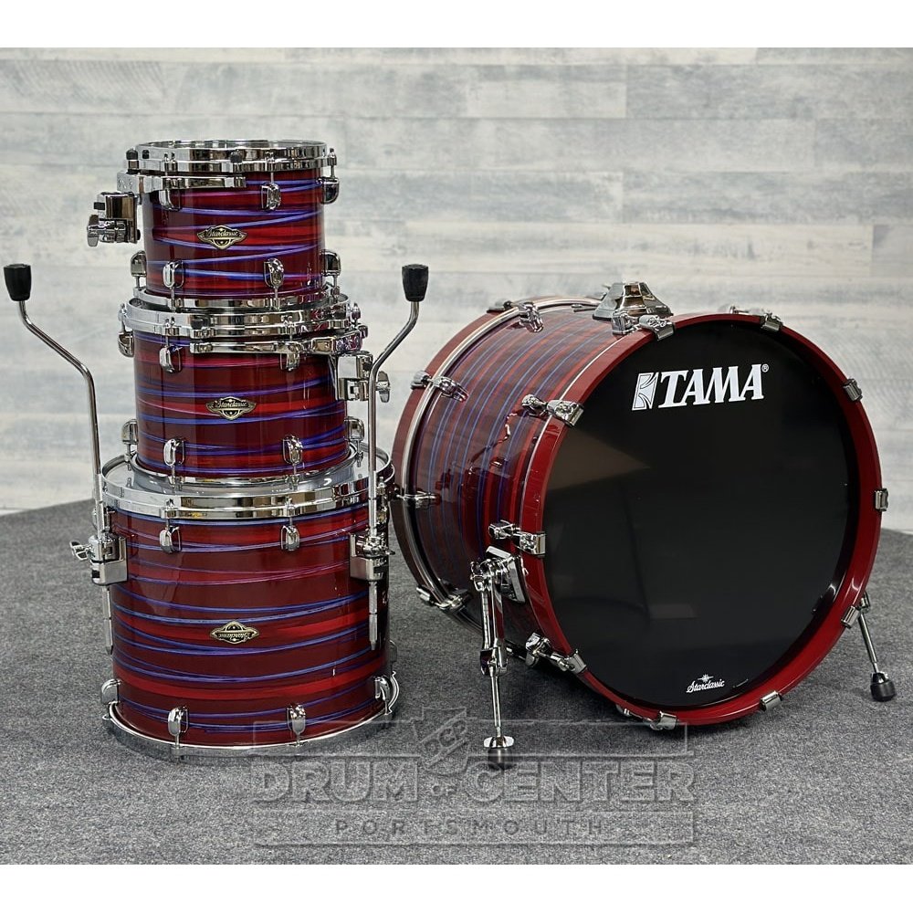 Tama Starclassic Walnut/Birch 4pc Drum Set Lacquer Phantasm Oyster - Drum Center Of Portsmouth