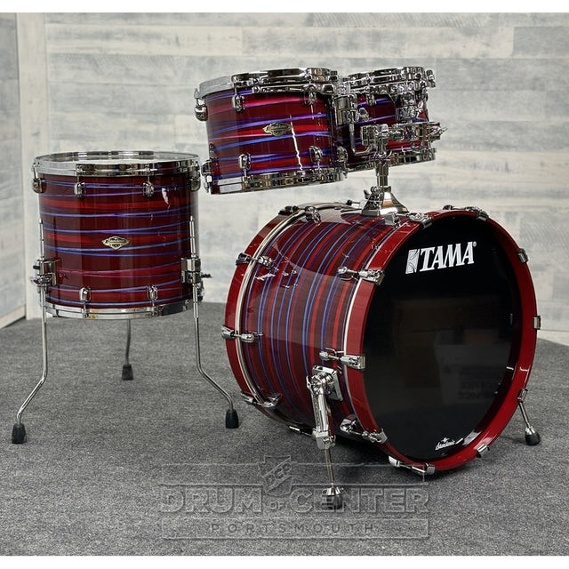 Tama Starclassic Walnut/Birch 4pc Drum Set Lacquer Phantasm Oyster - Drum Center Of Portsmouth