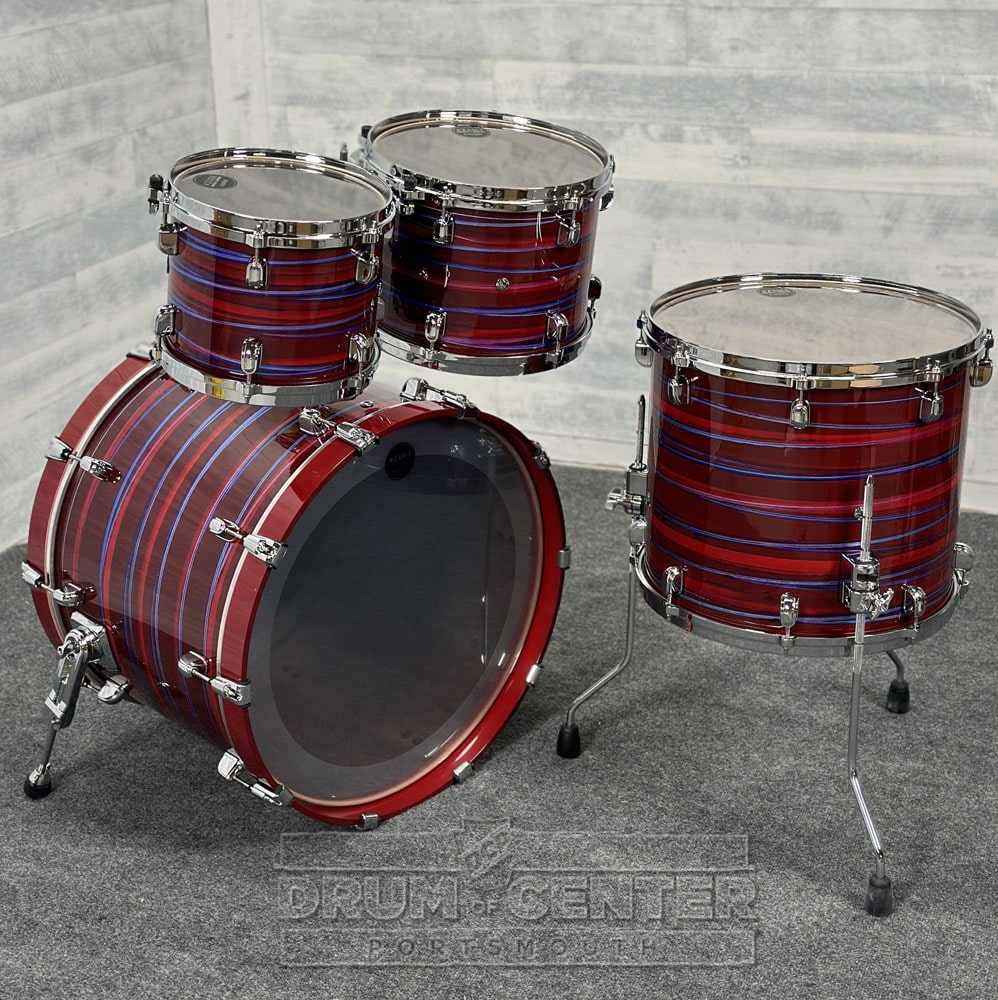 Tama Starclassic Walnut/Birch 4pc Drum Set Lacquer Phantasm Oyster - Drum Center Of Portsmouth