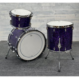 Gretsch Broadkaster 3pc Drum Set 22/12/16 Purple Marine Pearl - Drum Center Of Portsmouth