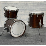 Gretsch USA Custom 3pc Drum Set 18/12/14 Satin Antique Maple w/Mount - Drum Center Of Portsmouth
