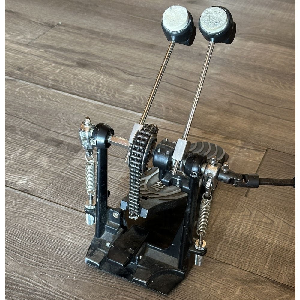 double bass drum pedal one foot Used Gibraltar Double Bass Drum Pedal