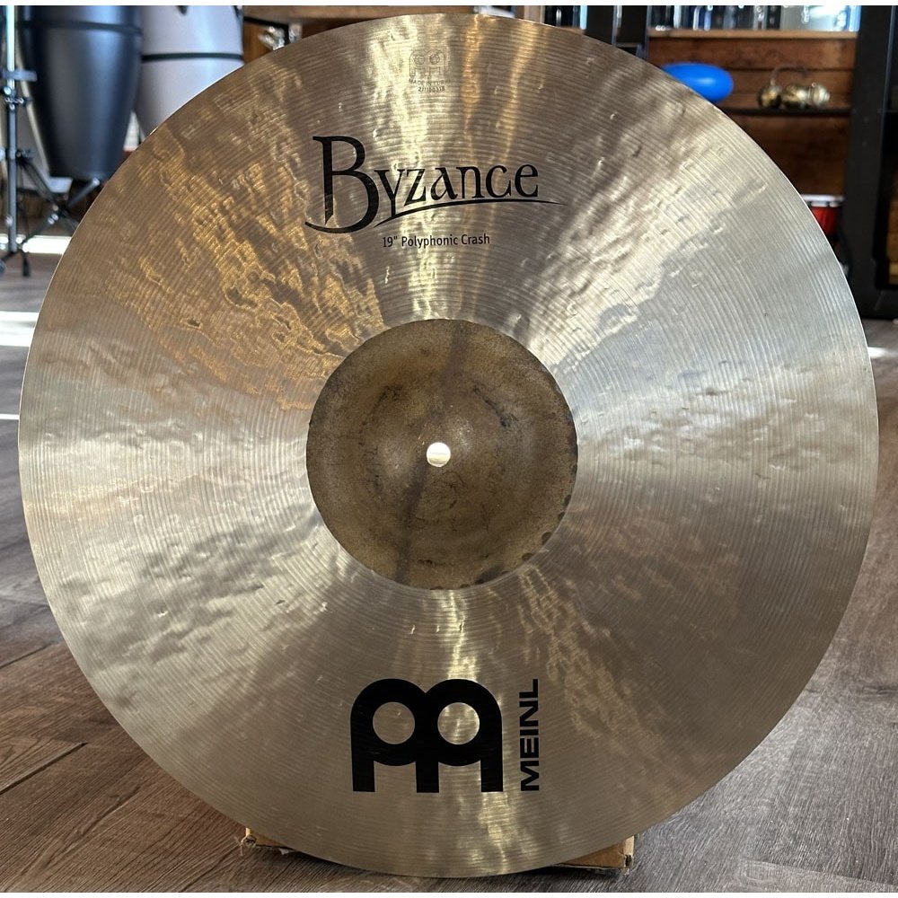 miie Used Meinl Byzance Polyphonic Crash Cymbal 19