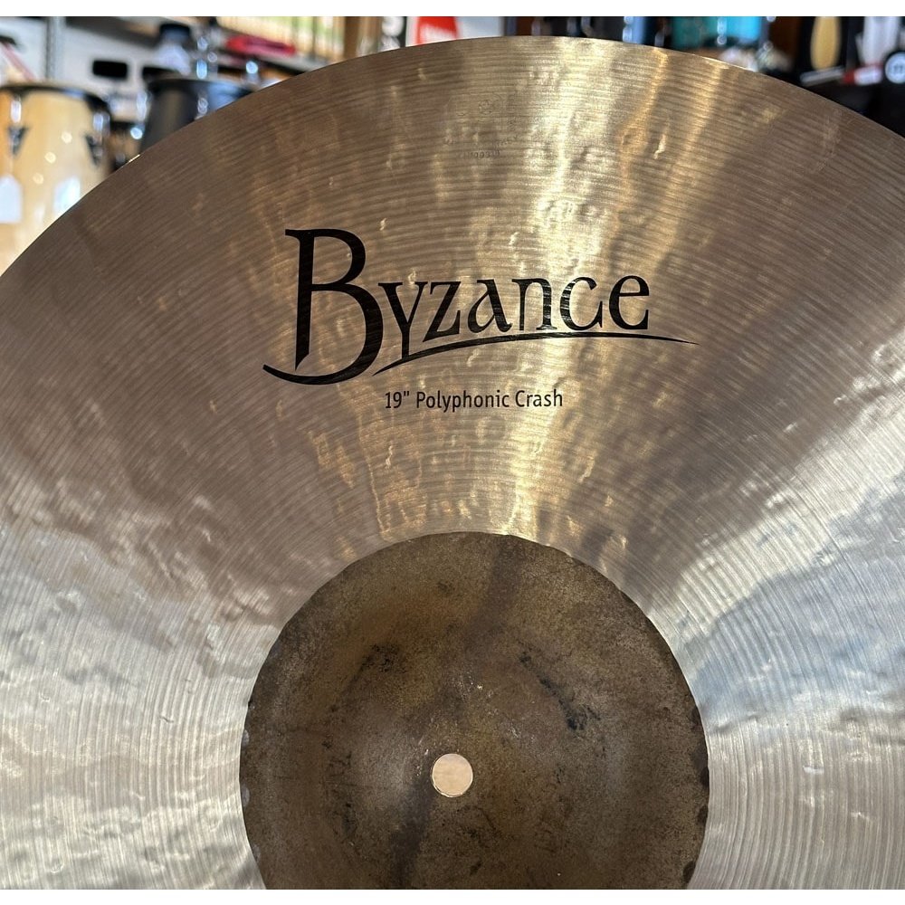 Used Meinl Byzance Polyphonic Crash Cymbal 19 - Drum Center Of Portsmouth