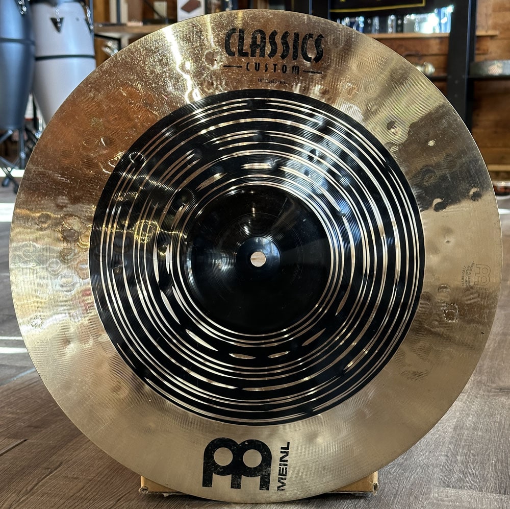 Used Meinl Classics Custom Dual Crash Cymbal 18 - Drum Center Of Portsmouth