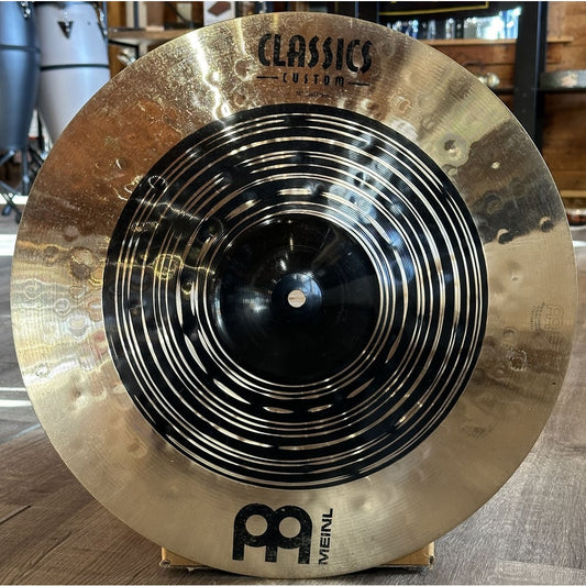Used Meinl Classics Custom Dual Crash Cymbal 18 - Drum Center Of Portsmouth