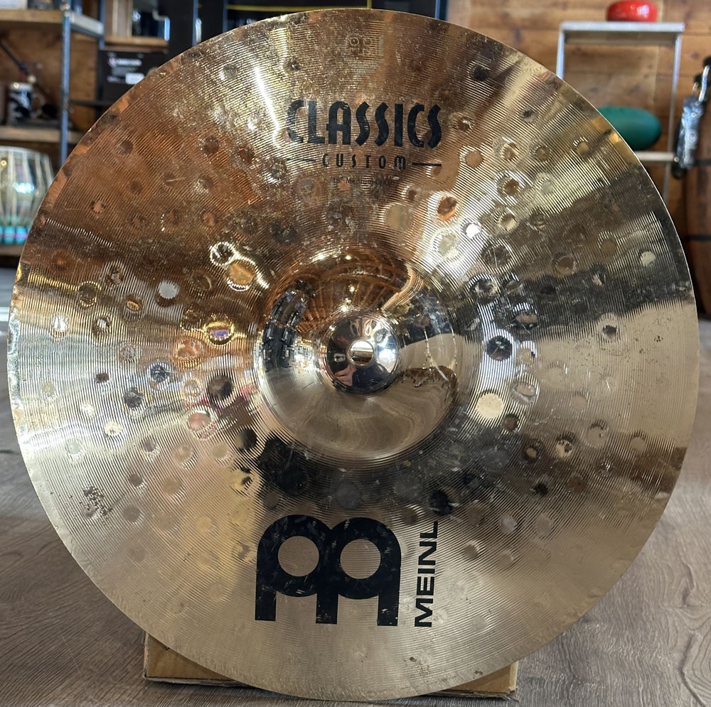 Used Meinl Classics Custom Medium Crash Cymbal 16 - Drum Center Of Portsmouth