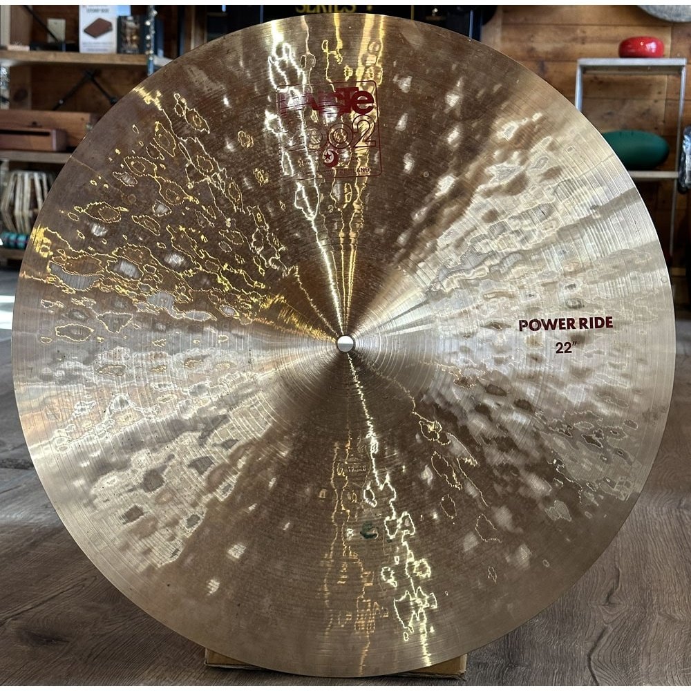 Used Paiste 2002 Power Ride Cymbal 22 - Drum Center Of Portsmouth