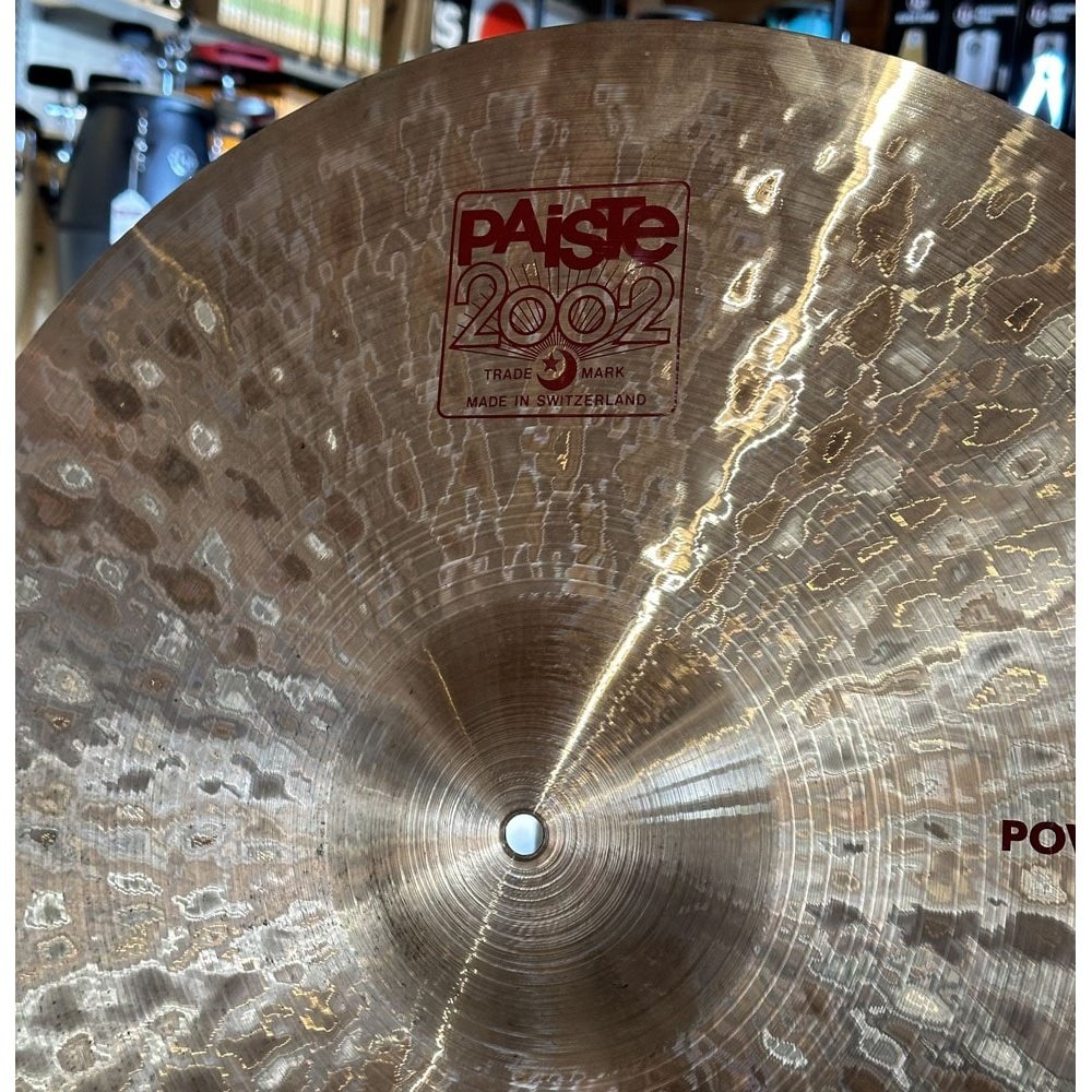 Used Paiste 2002 Power Ride Cymbal 22 - Drum Center Of Portsmouth