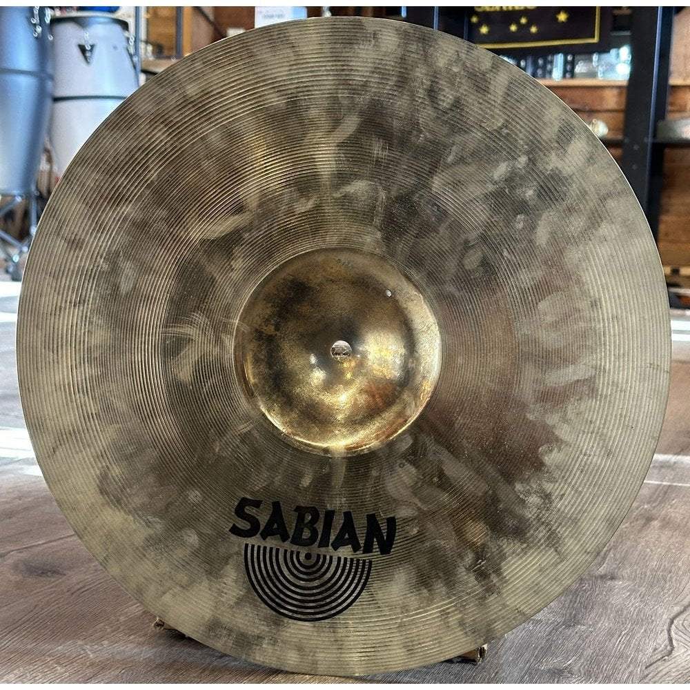 Used Sabian AA Raw Bell Crash Cymbal 16" - Drum Center Of Portsmouth