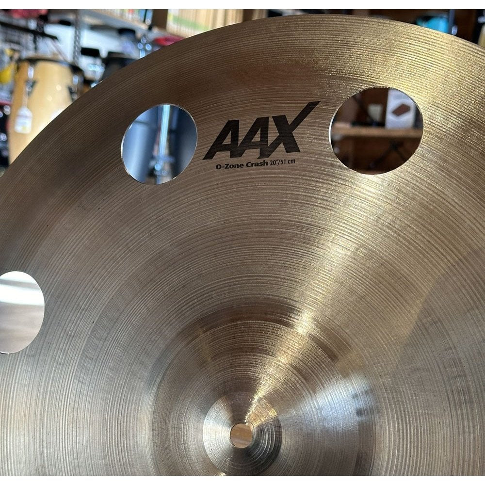Used Sabian AAX O-Zone Crash Cymbal 20" - Drum Center Of Portsmouth