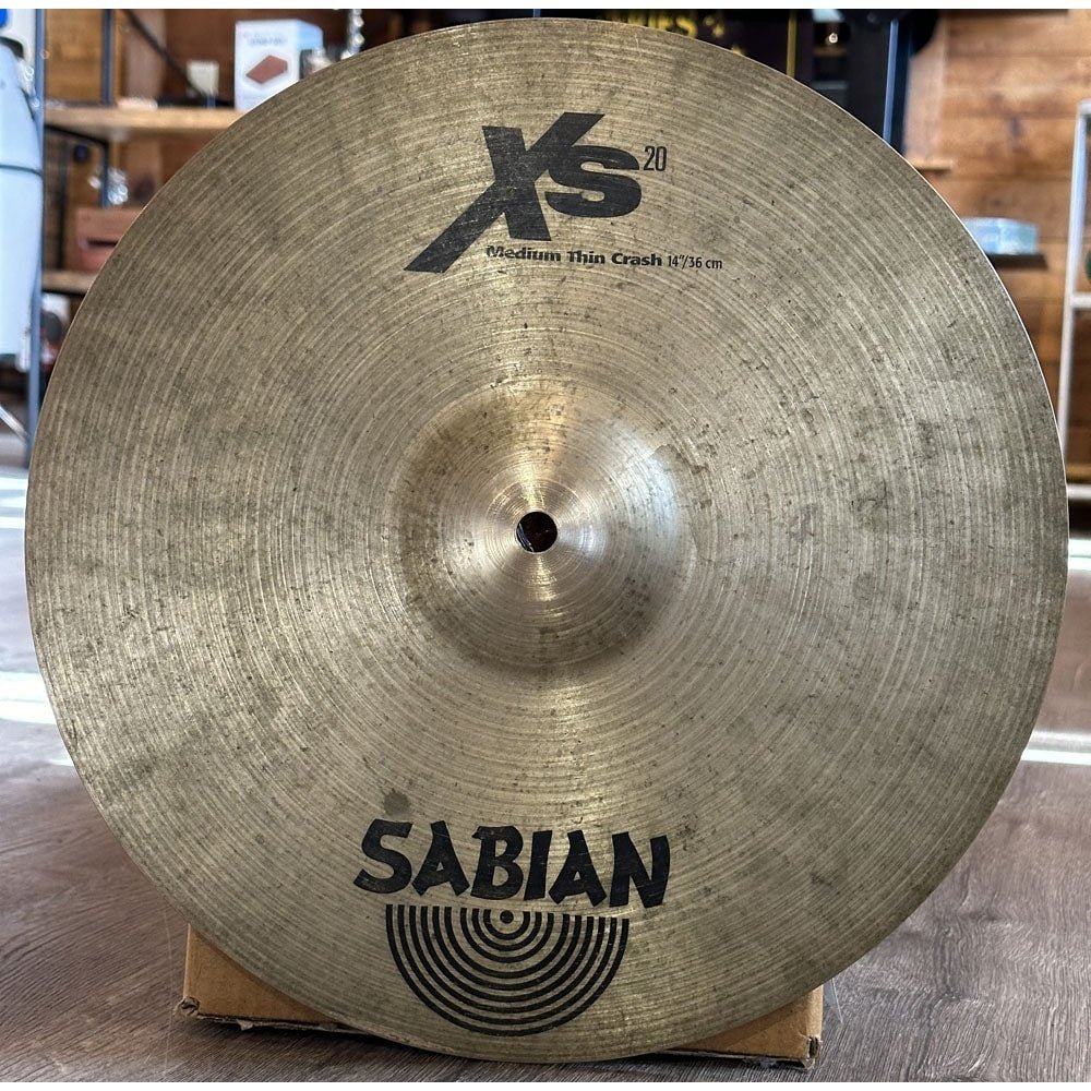 Used Sabian XS20 Medium Thin Crash Cymbal 14 - Drum Center Of Portsmouth