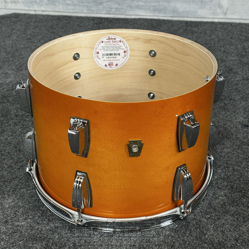 Ludwig Classic Maple 3pc Drum Set Golden Slumbers - Drum Center Of Portsmouth