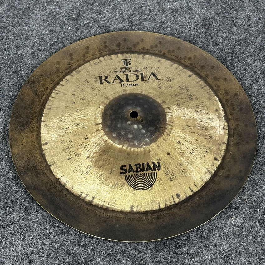 Used Sabian Terry Bozzio Radia Mini China 14" - Very Good - Drum Center Of Portsmouth