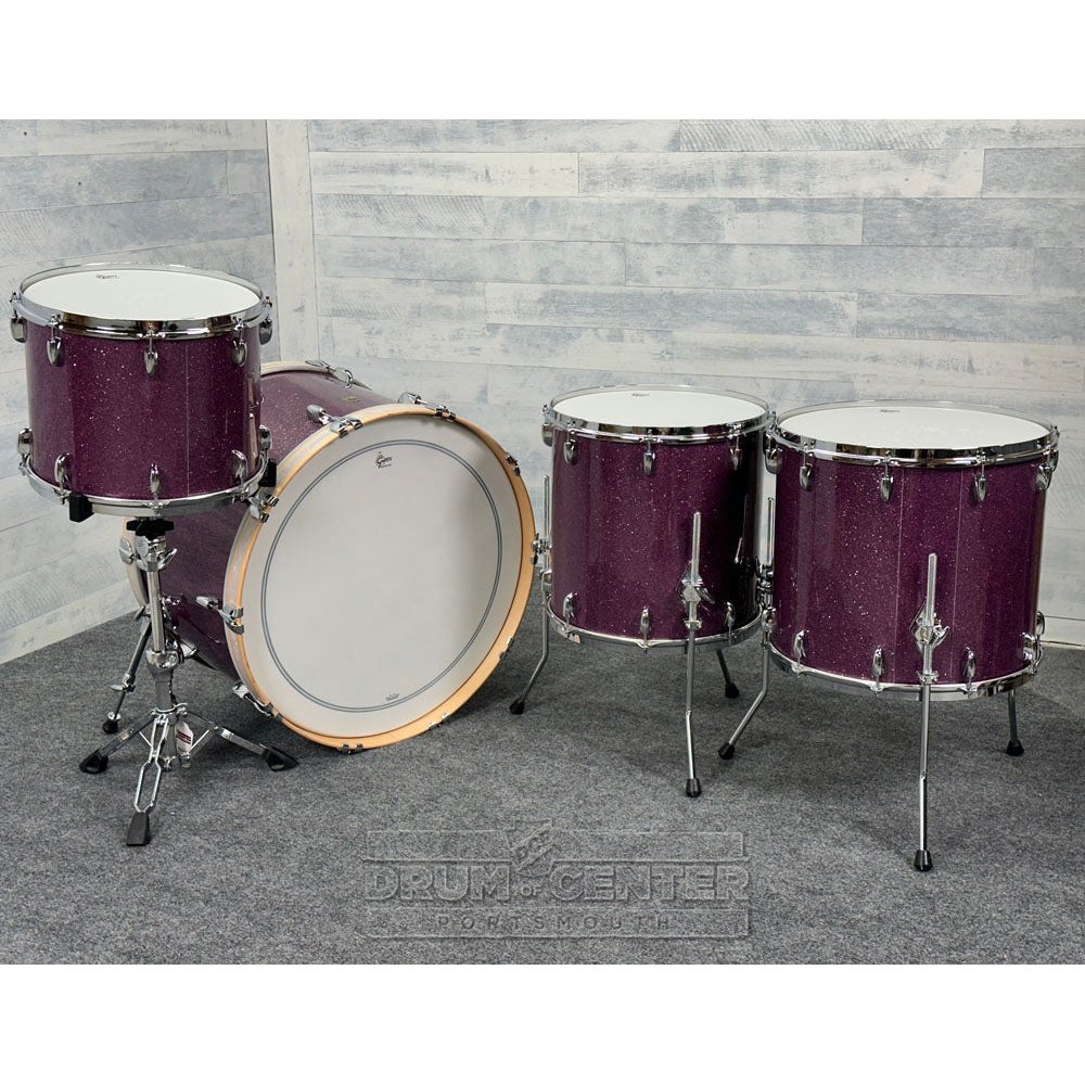 Gretsch Broadkaster "Purple Monster" 4pc Drum Set - Drum Center Of Portsmouth