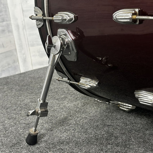 Used Hammer 4pc Drum Set Maroon Wrap - Fair - Drum Center Of Portsmouth