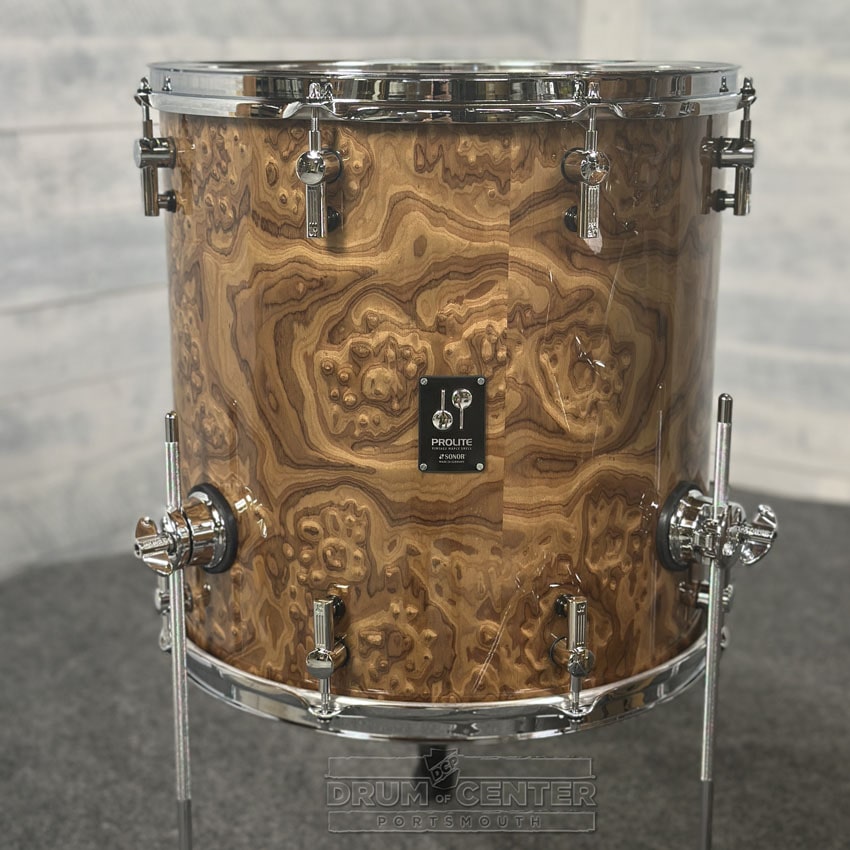 Sonor Prolite 4pc Drum Set 22/10/12/16 Chocolate Burl - Drum Center Of Portsmouth
