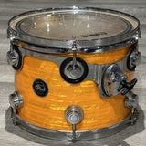 Used DW Collectors Maple 4pc Drum Set Tangerine FinishPly w/DW Bags - Drum Center Of Portsmouth