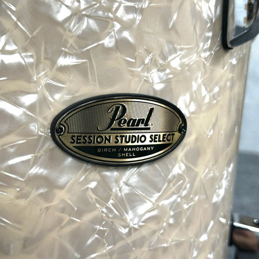 Used Pearl Session Studio Select Floor Tom 14x14 Nicotine White - Very Good - Drum Center Of Portsmouth