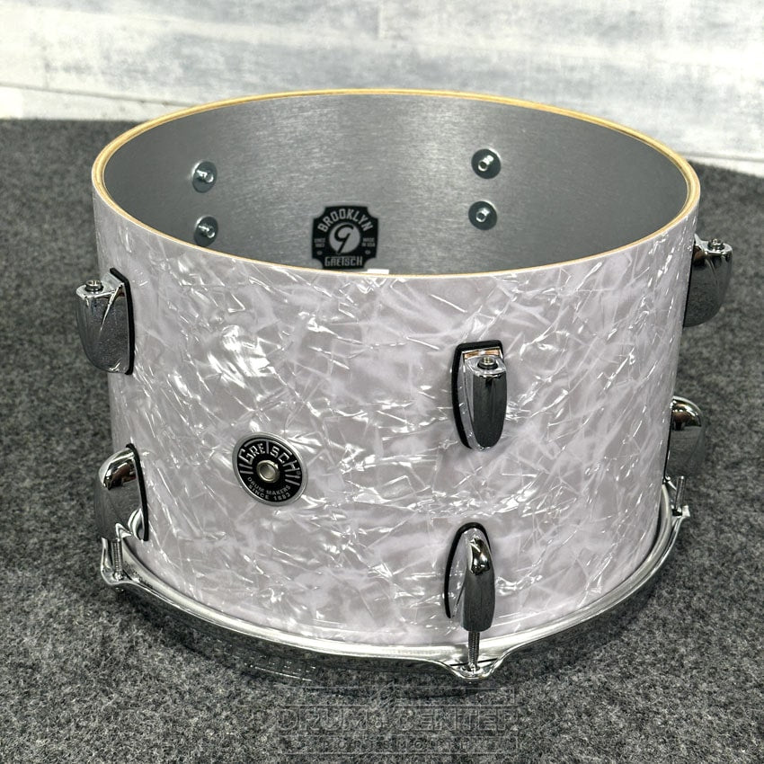 Gretsch Brooklyn 3pc Drum Set 20/12/14 White Marine Pearl - Drum Center Of Portsmouth