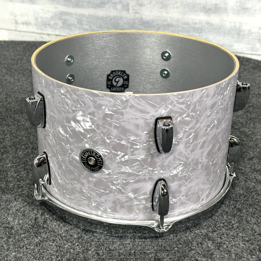 Gretsch Brooklyn 3pc Drum Set 20/12/14 White Marine Pearl - Drum Center Of Portsmouth