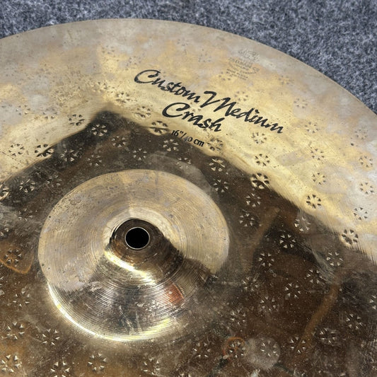 Used Zildjian Z Custom Medium Crash Cymbal 16" - Very Good - Drum Center Of Portsmouth