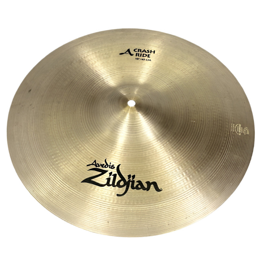 Used Zildjian A Crash/Ride Cymbal 18" - Very Good - Drum Center Of Portsmouth