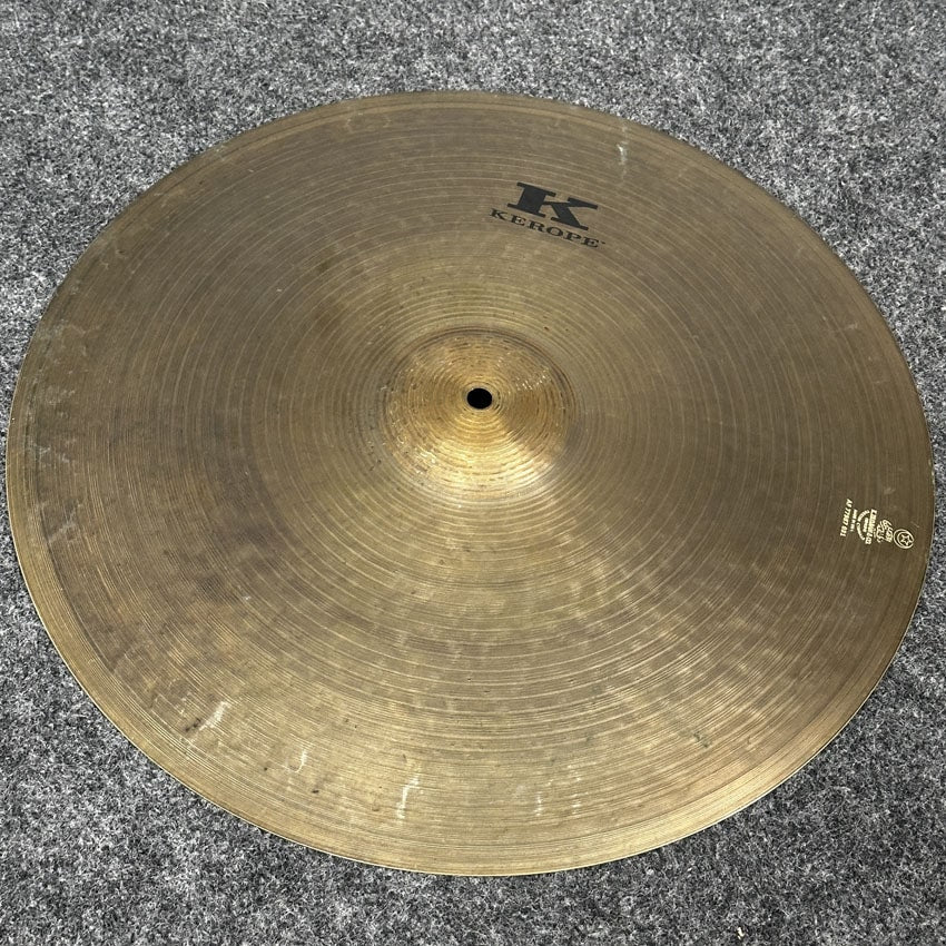 Used Zildjian Kerope Crash/Ride Cymbal 19" - Very Good - Drum Center Of Portsmouth