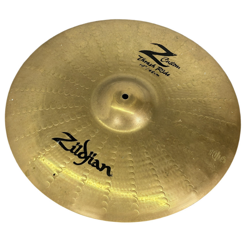 Used Zildjian Z Custom Thrash Ride Cymbal 19" - Very Good - Drum Center Of Portsmouth