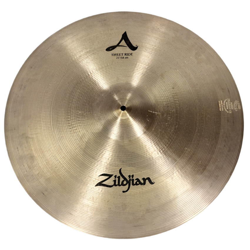 Used Zildjian A Sweet Ride Cymbal 23" - Good - Drum Center Of Portsmouth
