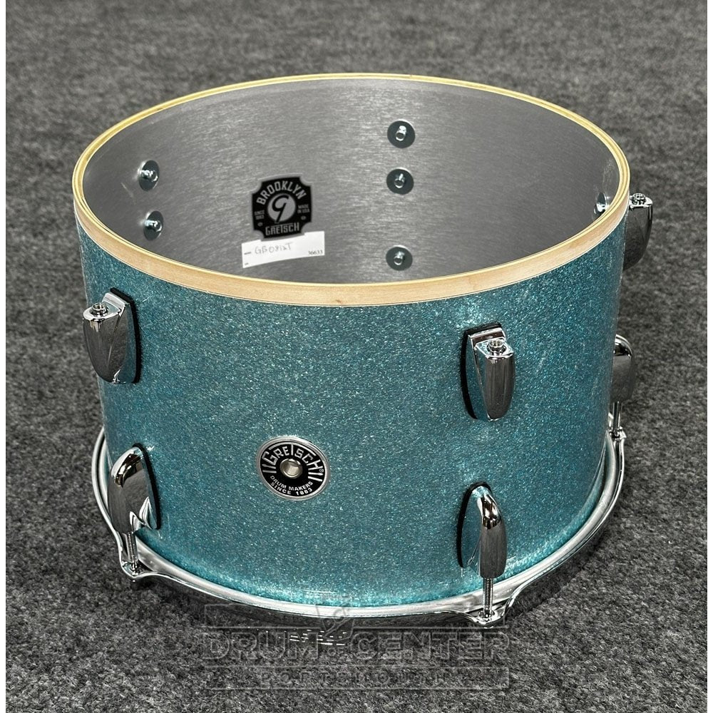 Gretsch Brooklyn 3pc Drum Set Turquoise Sparkle - DCP Exclusive! - Drum Center Of Portsmouth