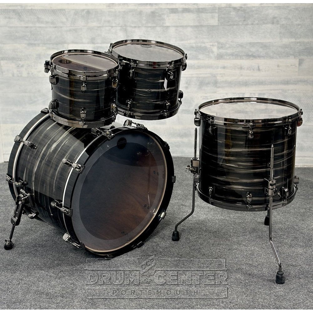 Tama Starclassic Walnut/Birch 4pc Drum Set Lacquered Charcoal Oyster - DCP Exclusive! - Drum Center Of Portsmouth