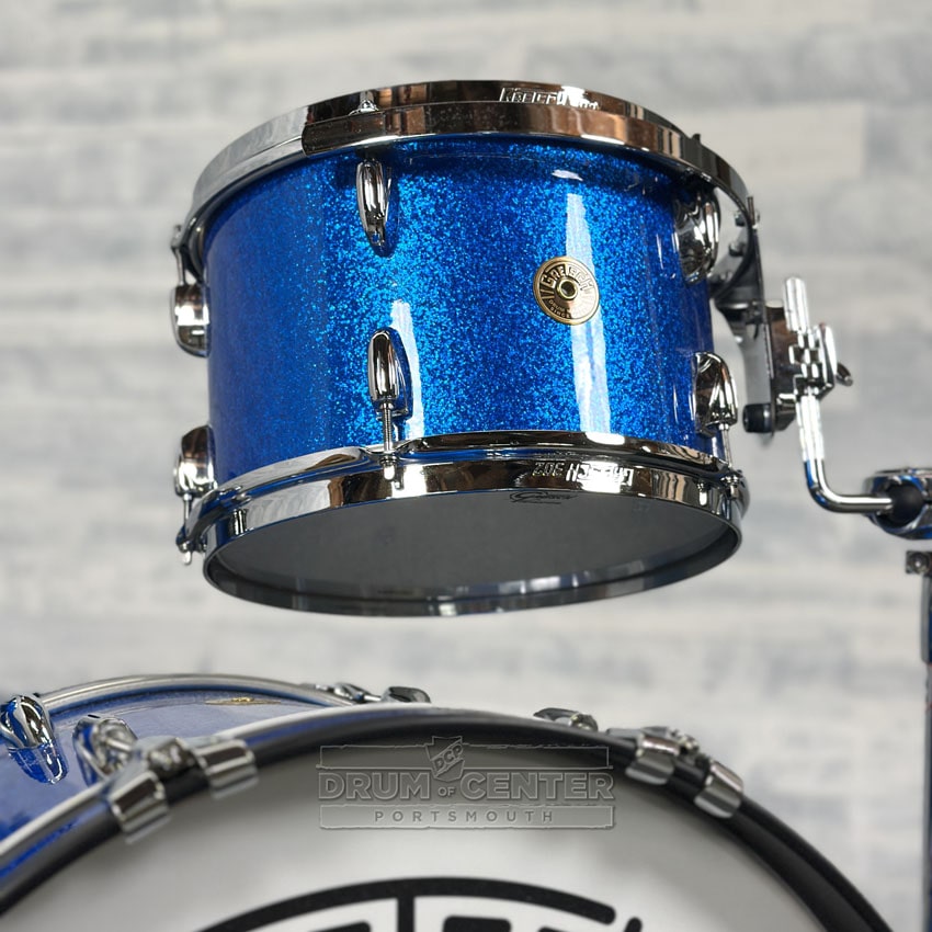 Gretsch Broadkaster 3pc Drum Set 20/12/14 Blue Sparkle - Drum Center Of Portsmouth