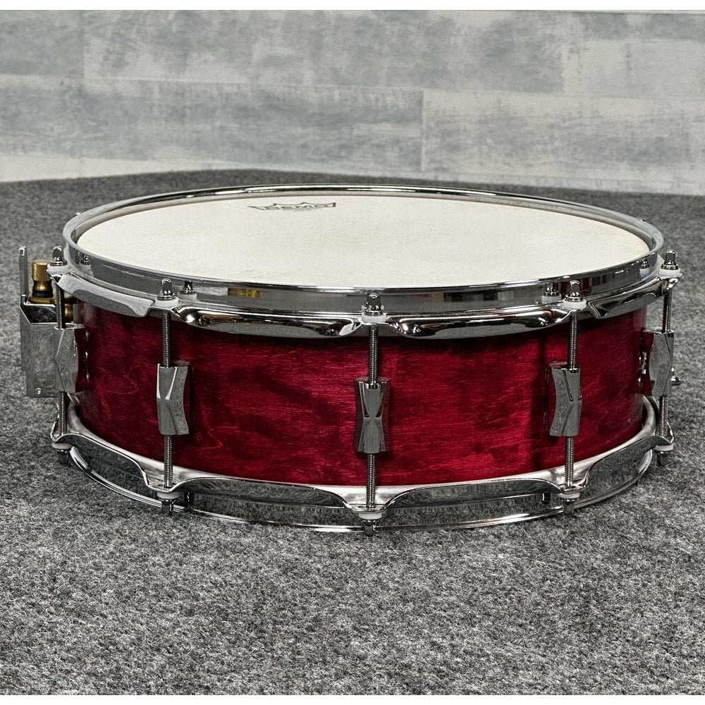 Used Noble & Cooley CD Maple Snare Drum 14x5 Cherry Oil - Drum Center Of Portsmouth
