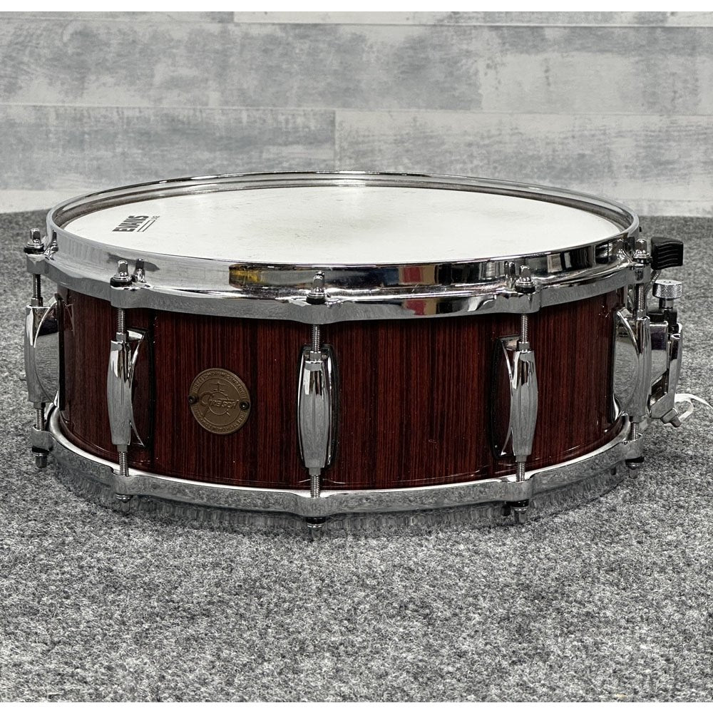 Used Gretsch Full Range Rosewood Snare Drum 14x5 - Drum Center Of Portsmouth