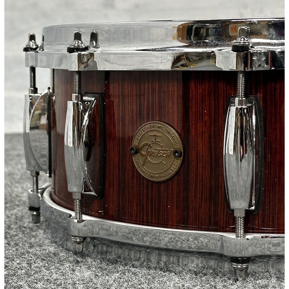 Used Gretsch Full Range Rosewood Snare Drum 14x5 - Drum Center Of Portsmouth