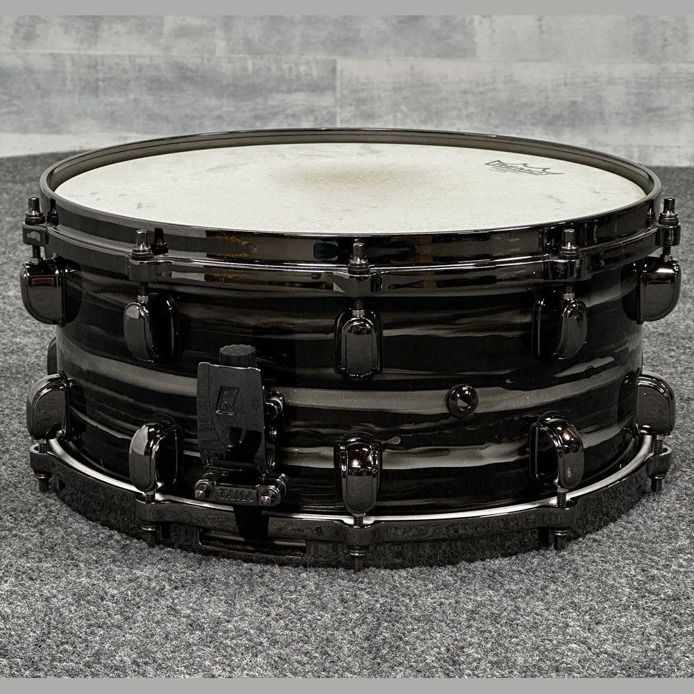 Used Tama Starclassic Walnut Birch Snare Drum 14x6.5 Charcoal Oyster - Drum Center Of Portsmouth