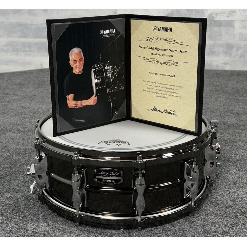 Used Yamaha Limited Edition Steve Gadd Signature Snare Drum 14x5.5