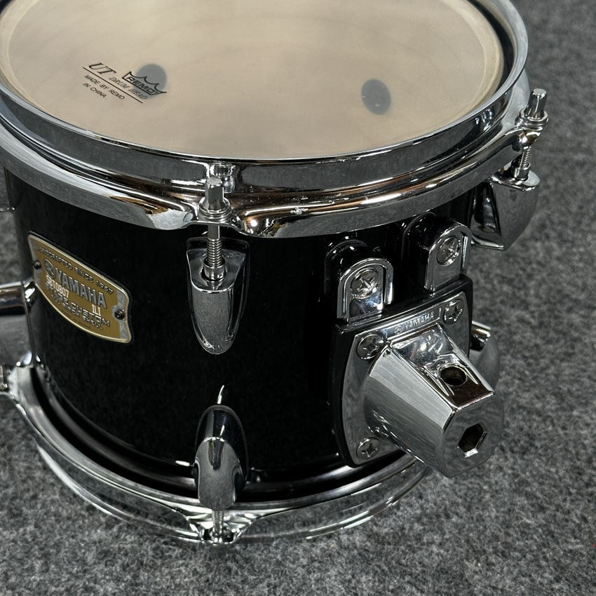 Used Yamaha Stage Custom Birch Tom 8x7 Raven Black - Very Good - Drum Center Of Portsmouth