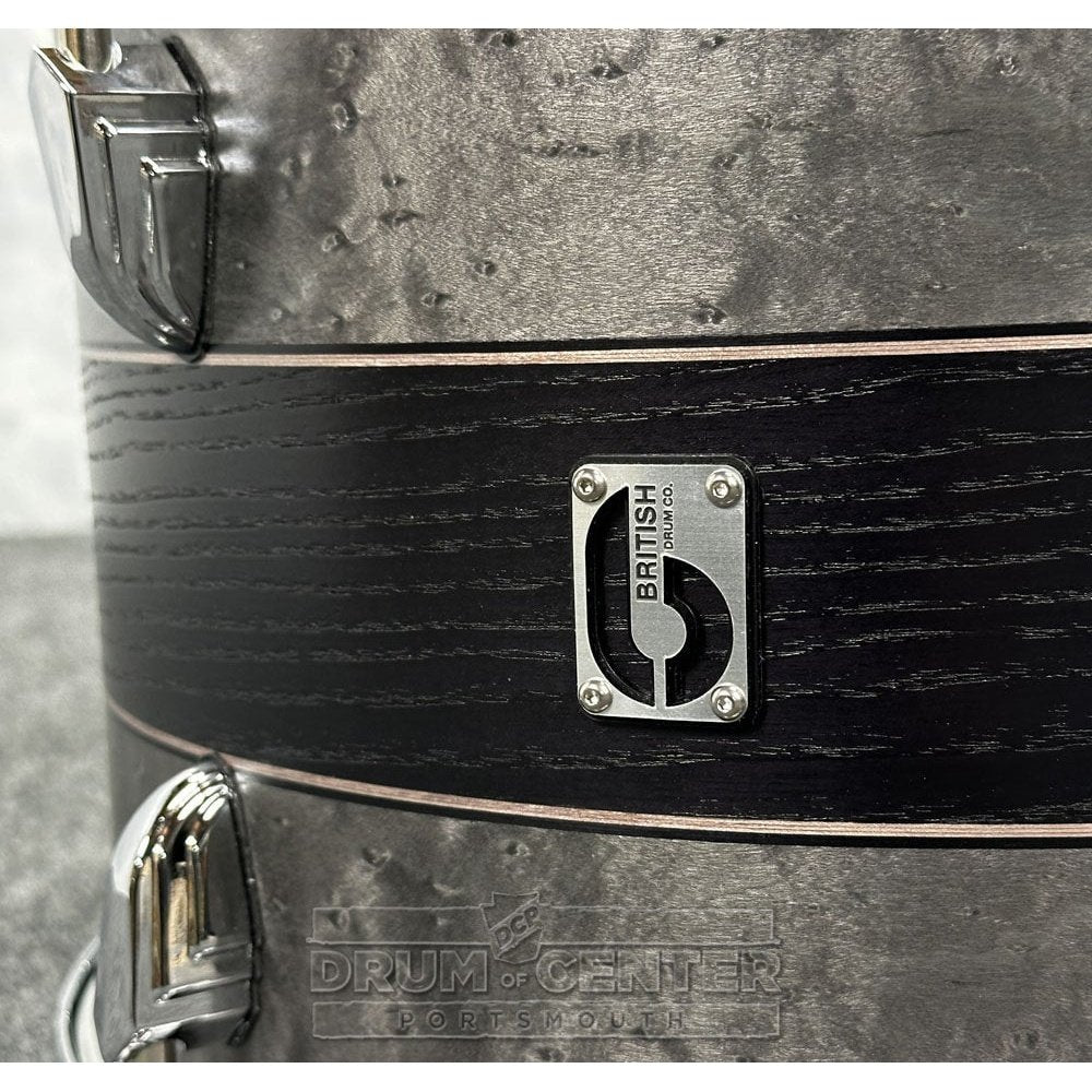 British Drum Co Legend Ultra 3pc Club US Drum Set w/22"BD Silverstone - Drum Center Of Portsmouth