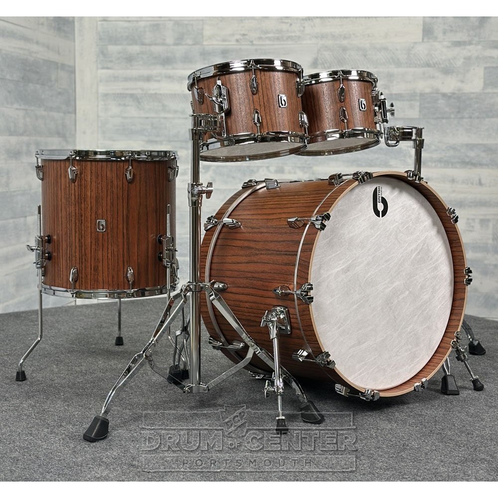 British Drum Co Legend 4pc Fusion Drum Set w/22"BD Sumatra - Drum Center Of Portsmouth