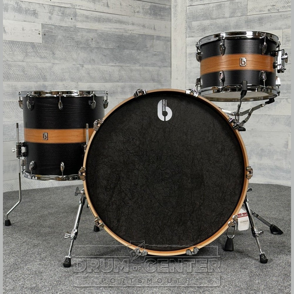 British Drum Co Legend Ultra 3pc Club Drum Set w/24"BD Donington - Drum Center Of Portsmouth