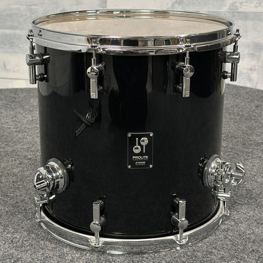 Used Sonor Prolite 5pc Drum Set Black - Good - Drum Center Of Portsmouth
