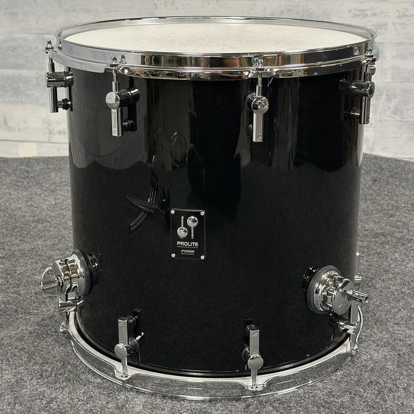 Used Sonor Prolite 5pc Drum Set Black - Good - Drum Center Of Portsmouth