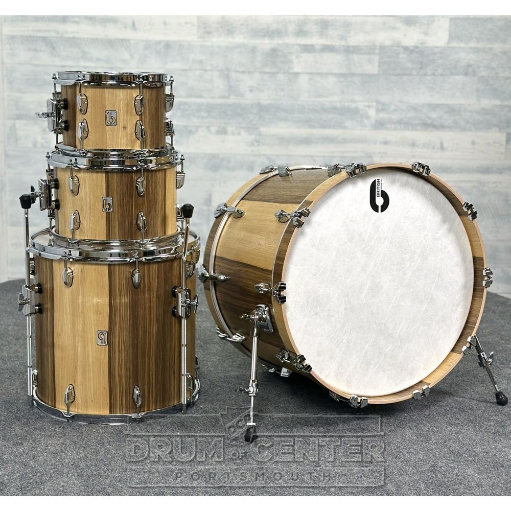 British Drum Company Legend 4pc Fusion Drum Set w/22"BD Delamere - Drum Center Of Portsmouth