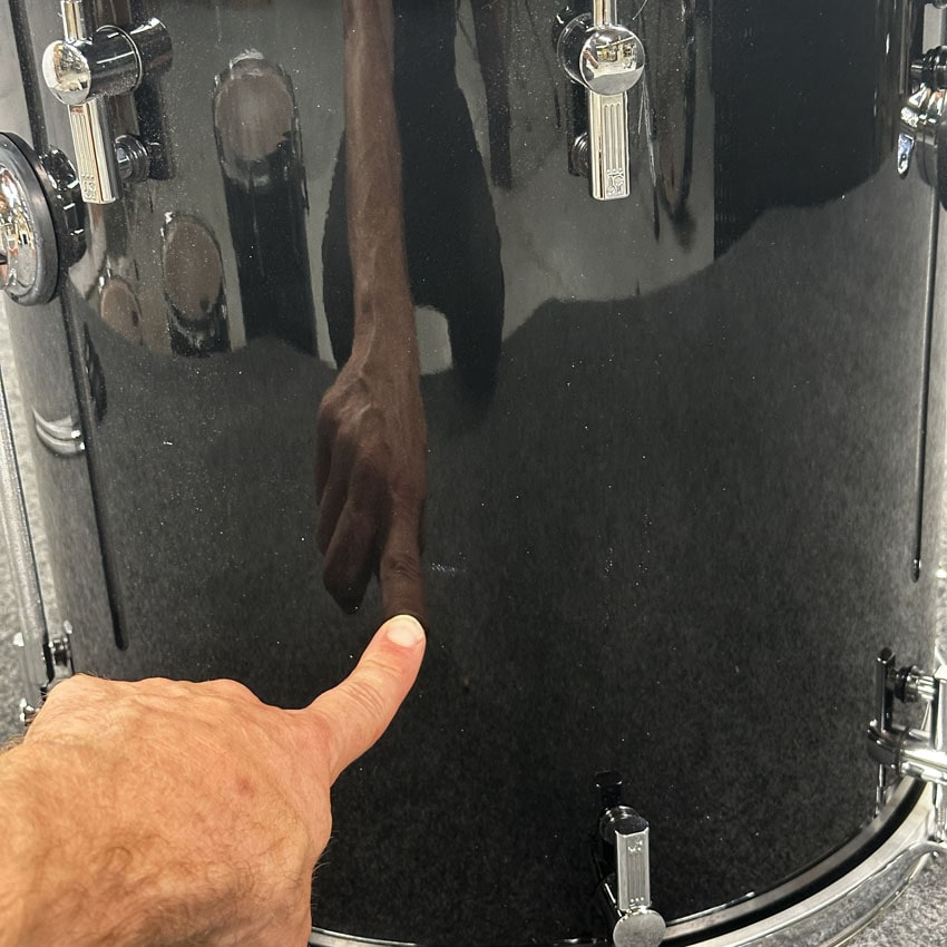 Used Sonor Prolite 5pc Drum Set Black - Good - Drum Center Of Portsmouth