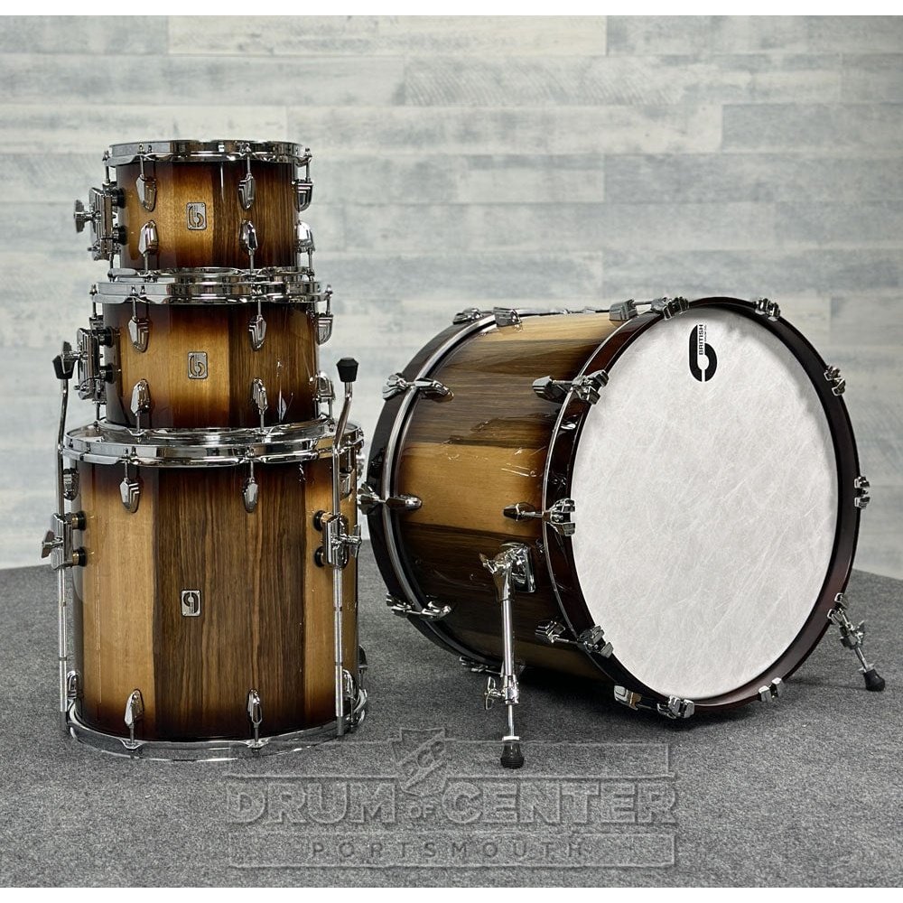 British Drum Co Legend Fusion 4pc Drum Set w/22BD New Forest - Drum Center Of Portsmouth