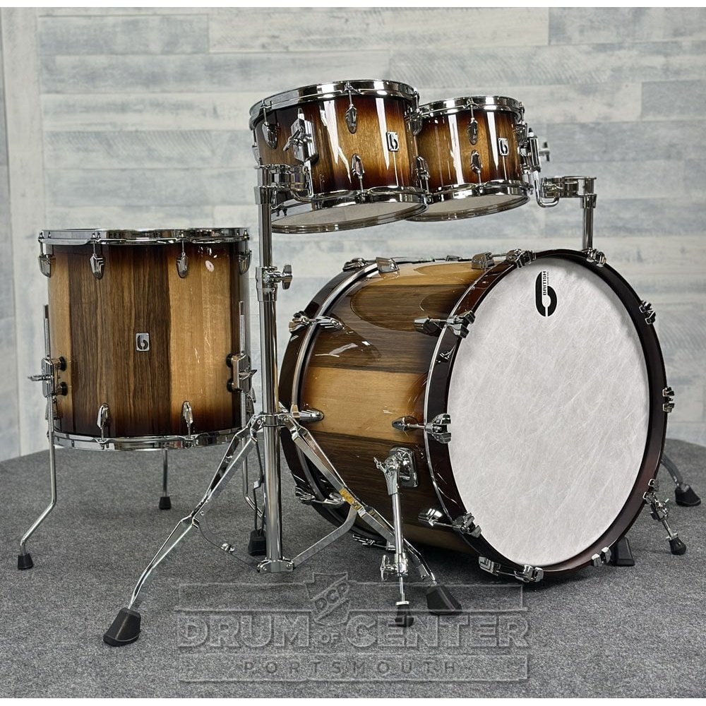 British Drum Co Legend Fusion 4pc Drum Set w/22BD New Forest - Drum Center Of Portsmouth